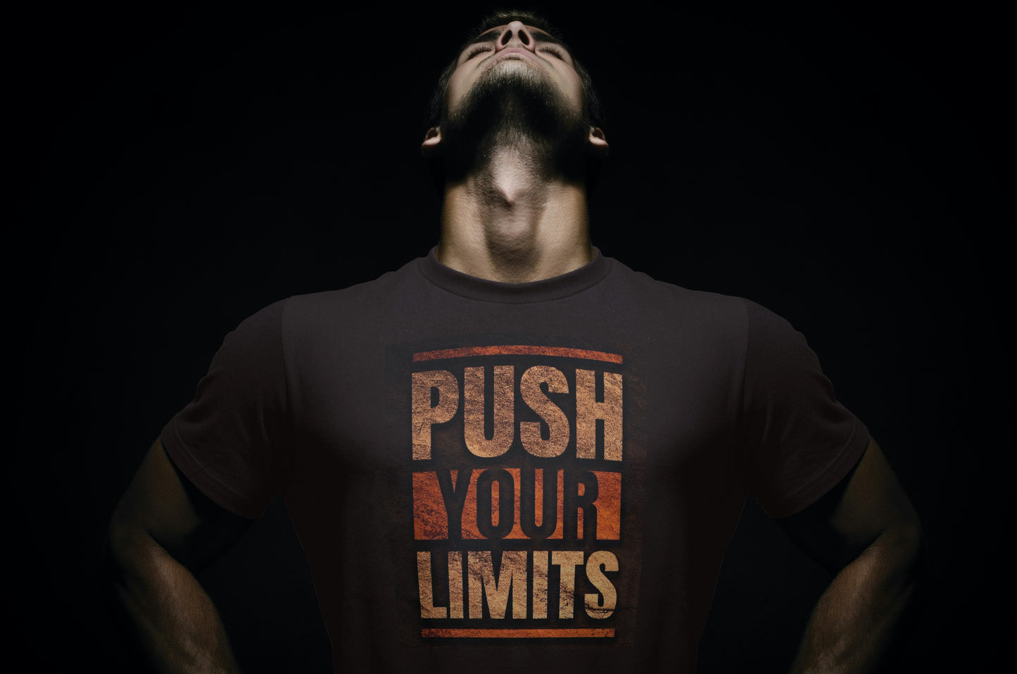 Push Your Limits – Premium Cotton Fitness T-shirt 🏋️‍♂️