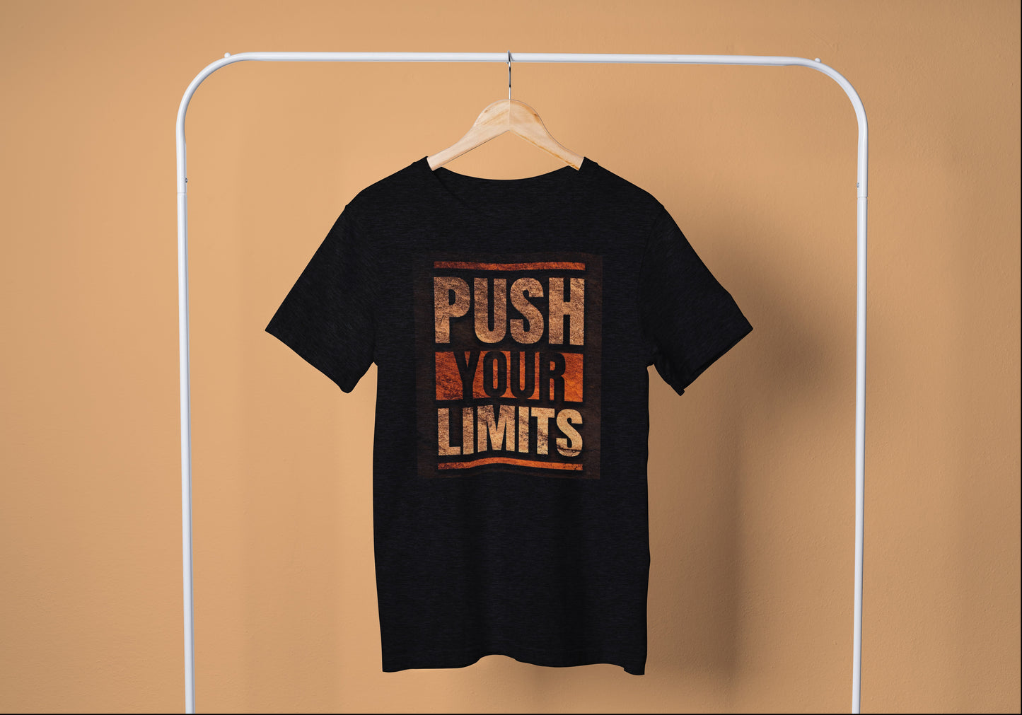 Push Your Limits – Premium Cotton Fitness T-shirt 🏋️‍♂️